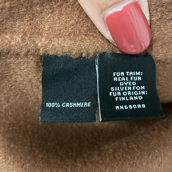 Neiman Marcus Cashmere Collection Womens Jacket Blazer Brown Mocha Size XL - Picture 6 of 6